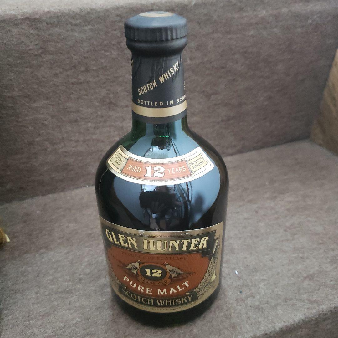 Glen Hunter 12年 スコッチウイスキー ベルベット袋付き