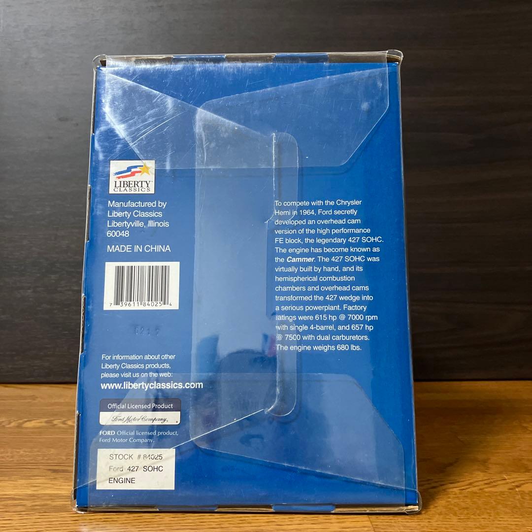 【LIBERTY CLASSICS】 FORD 427 SOHC 1/6スケール