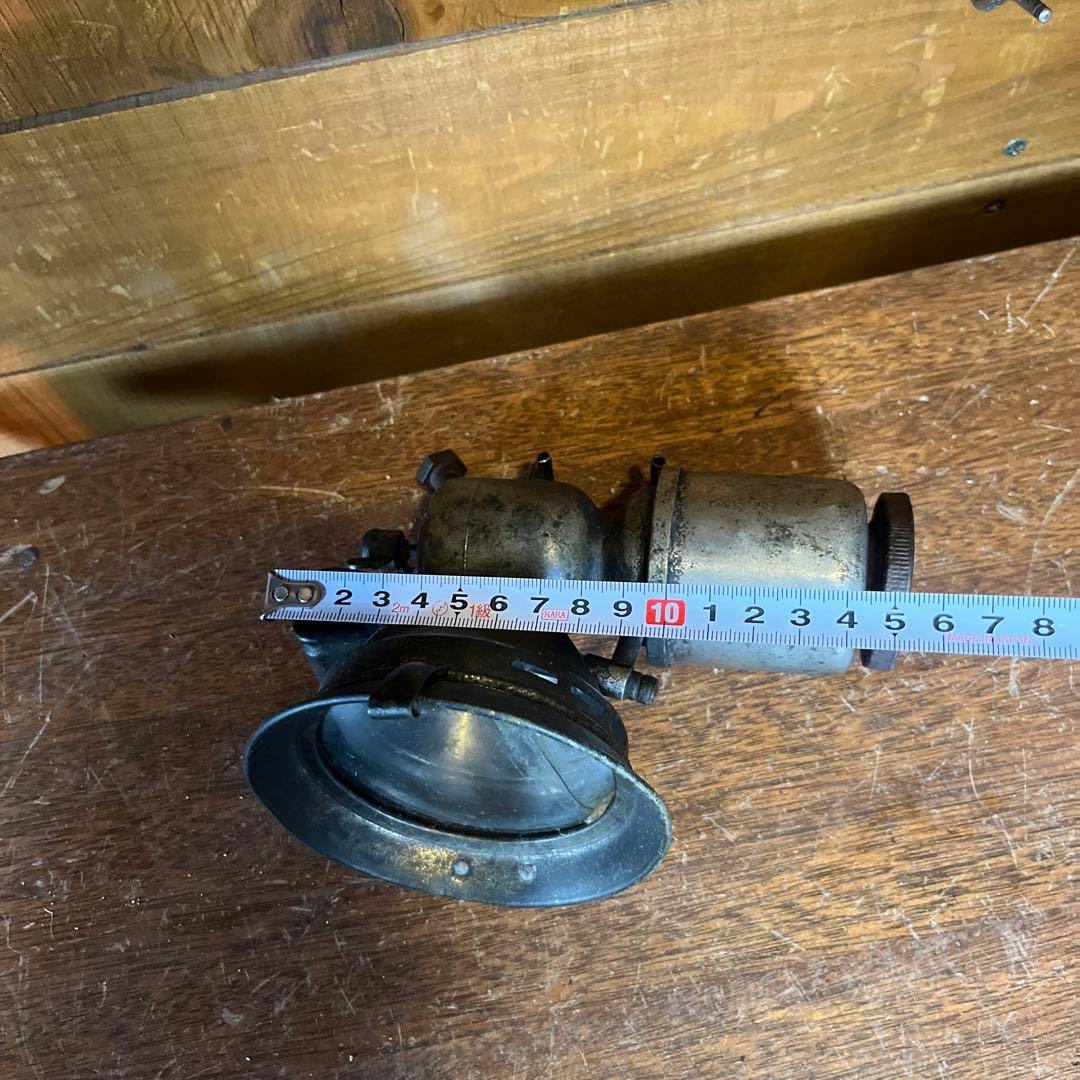 アンティーク　カーバイトランプ　ジャンク