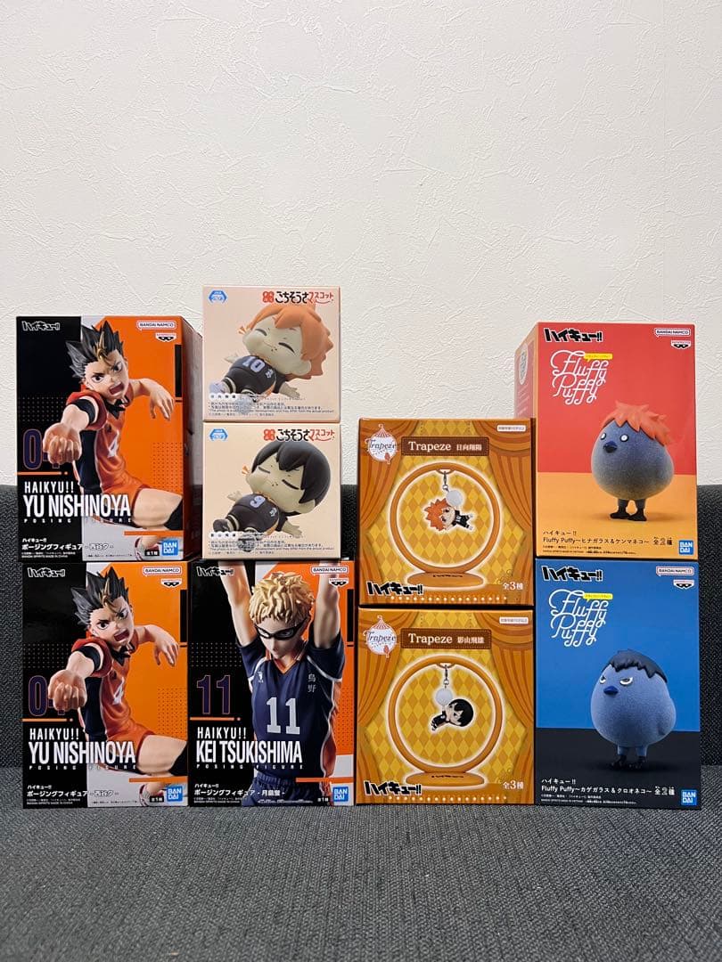 ハイキュー‼︎ 烏野高校 フィギュア 9点セット