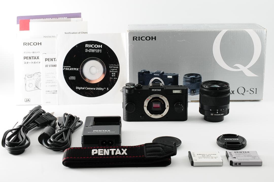 PENTAX Q-S1 ズームレンズキット ミラーレス一眼シャッター数884