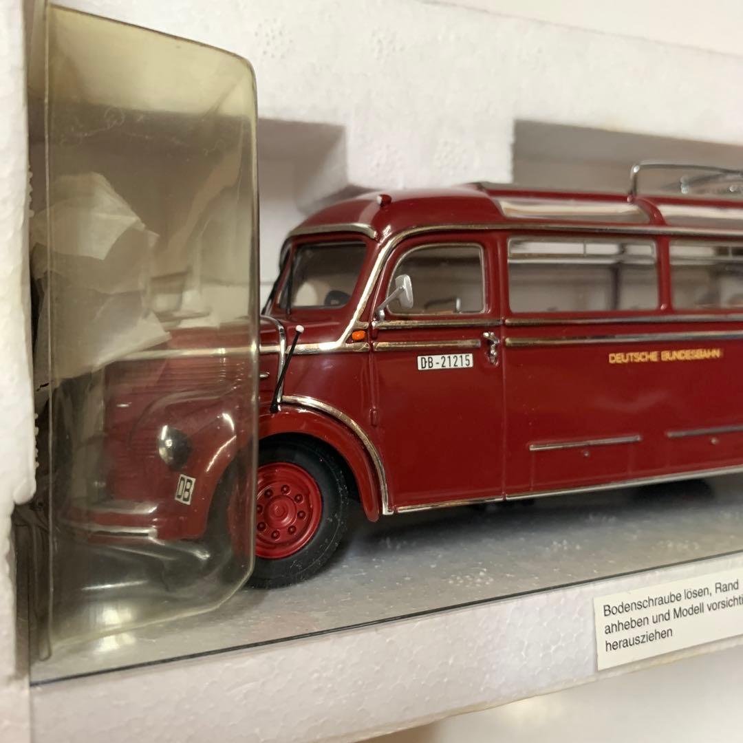ミニチャンプス　1／43 メルセデスベンツ　O3500 バス　ドイツ連邦鉄道