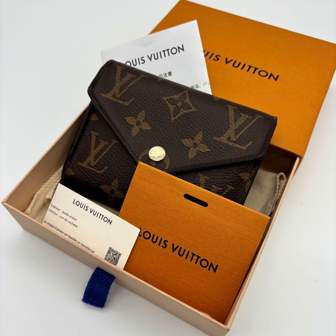 【新型IC】ルイヴィトン モノグラム ポルトフォイユ ヴィクトリーヌ