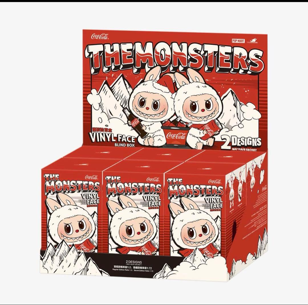 ラブブ Coca-Cola THE MONSTERS VINYL FACE