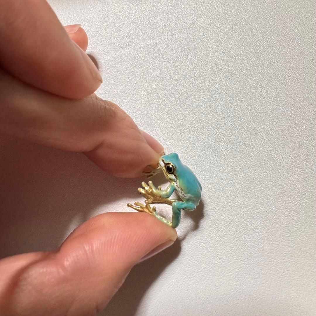 Nina　アマガエルリング/アマガエルイヤーカフ/ニホンヤモリイヤーカフ