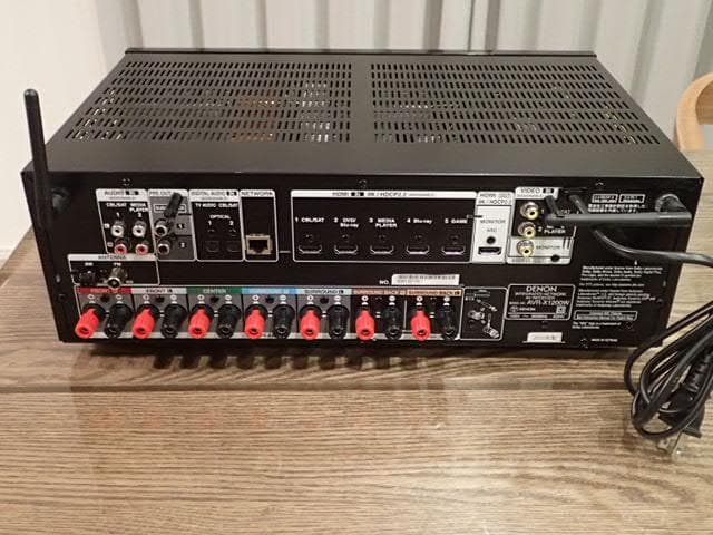 DENON AVアンプ AVR-X1200W リモコン Bluetooth 快調