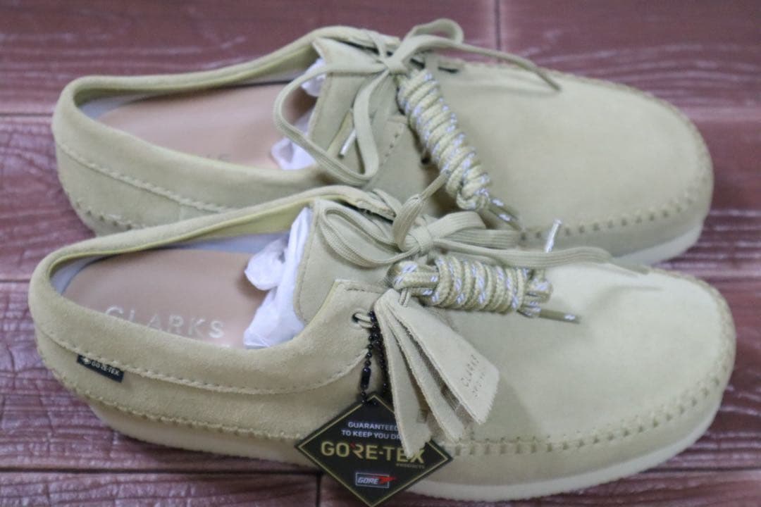 新品 Clarks Weaver GORE-TEX Maple Suede