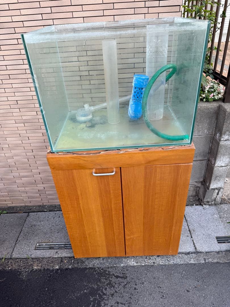 KOKO　60×45×60 オーバフロー加工　水槽