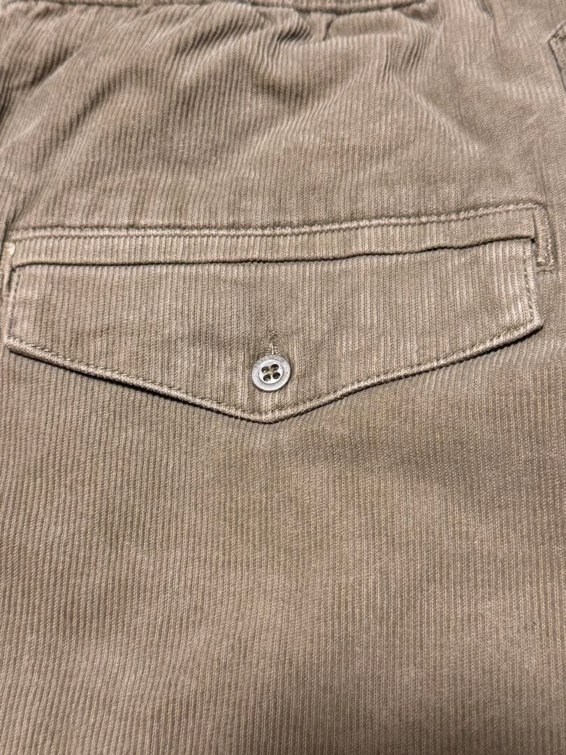 RonHerman ZANEROBEコーデュロイ ベージュ ジョガーパンツ 34