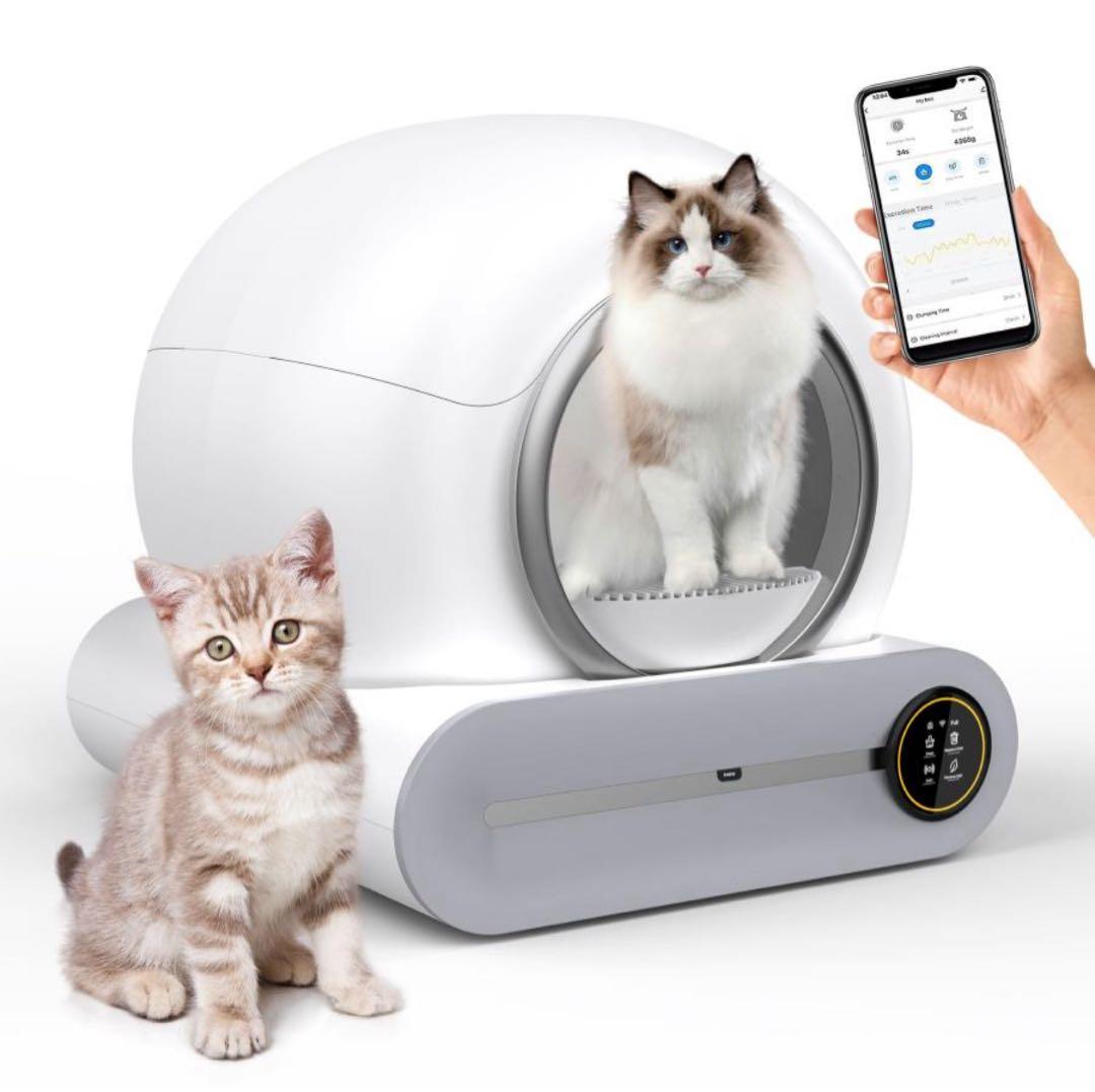 自動清掃猫用トイレ 65L