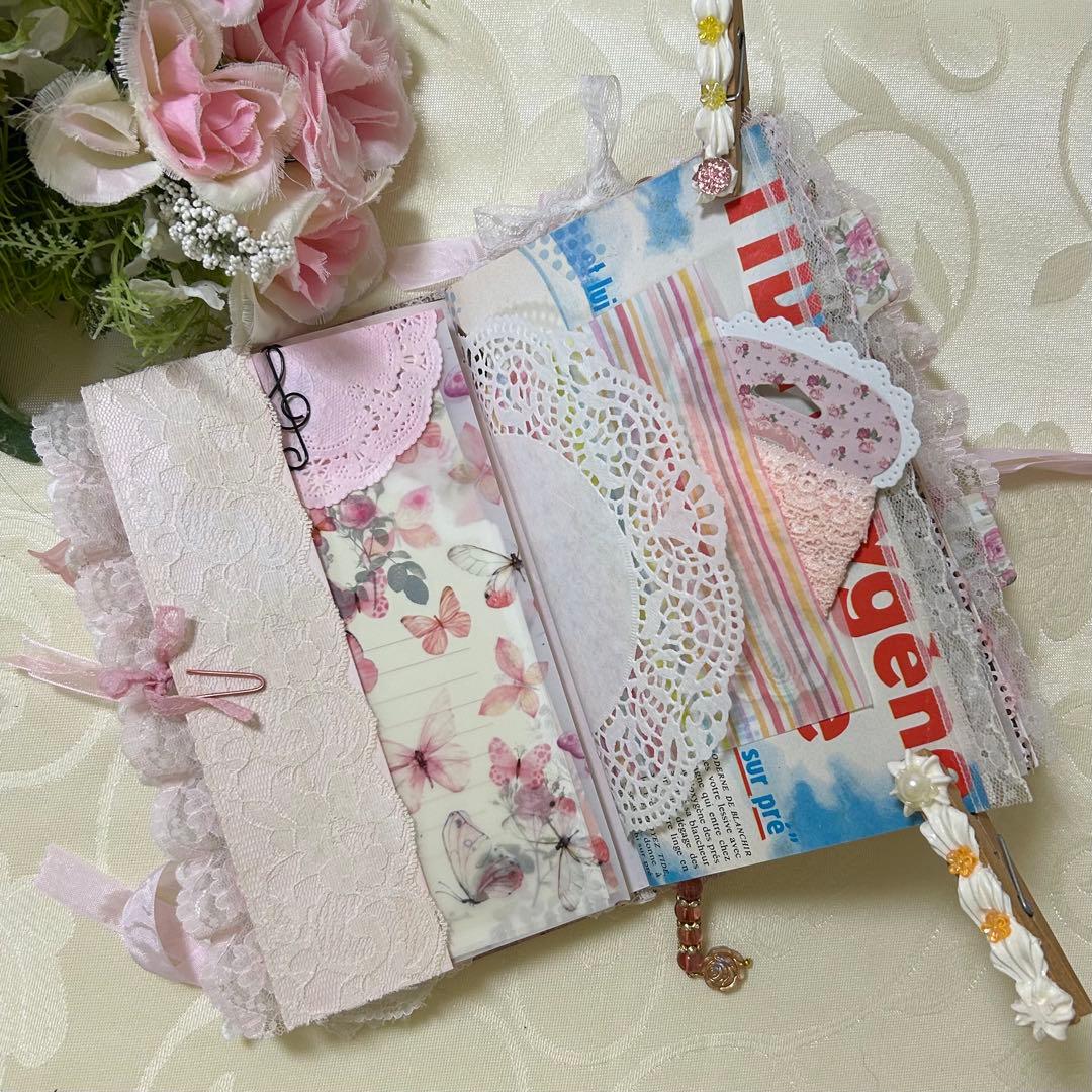 薔薇とレースのジャンクジャーナル・雑記帳　My Family♡