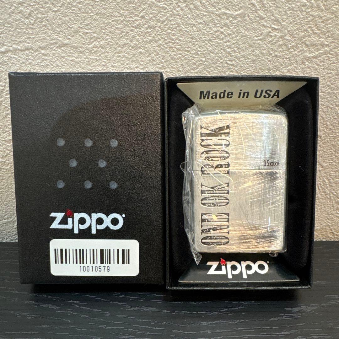 ONE OK ROCK 35xxxv ジッポライター シルバー