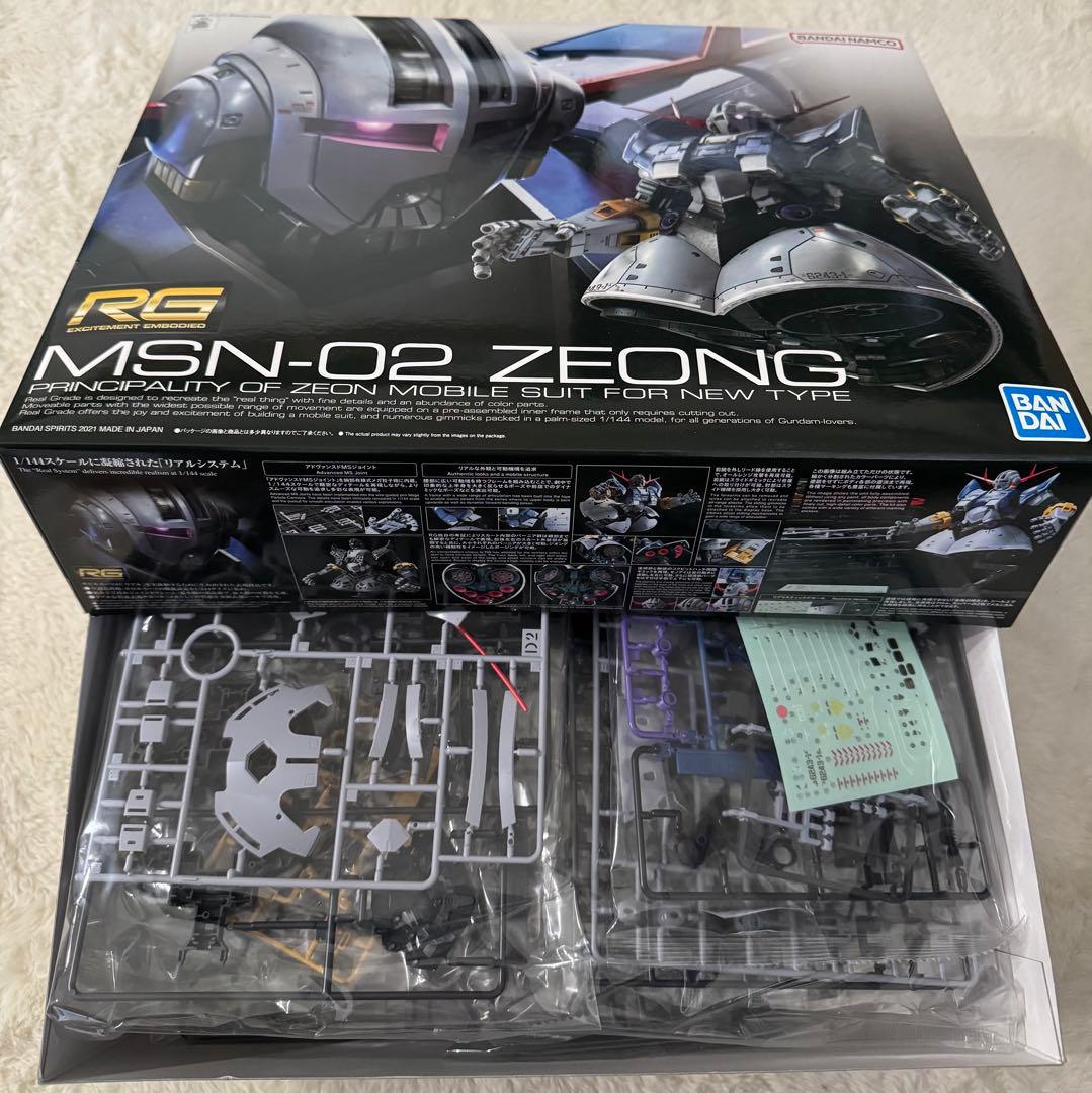 15BANDAI RG MSN-02 ZEONG ガンプラ