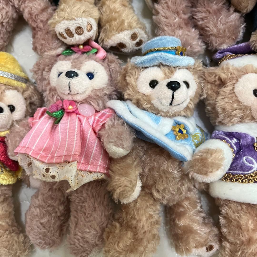 18体　ダッフィーシェリーメイぬいぐるみバッジ