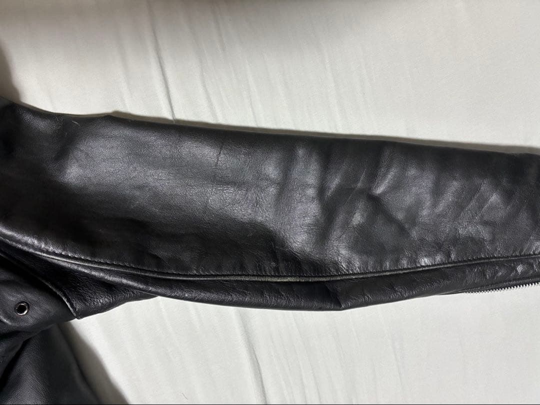 SCHOTT 641 シングルライダースジャケット ボアライナー 38 L相当