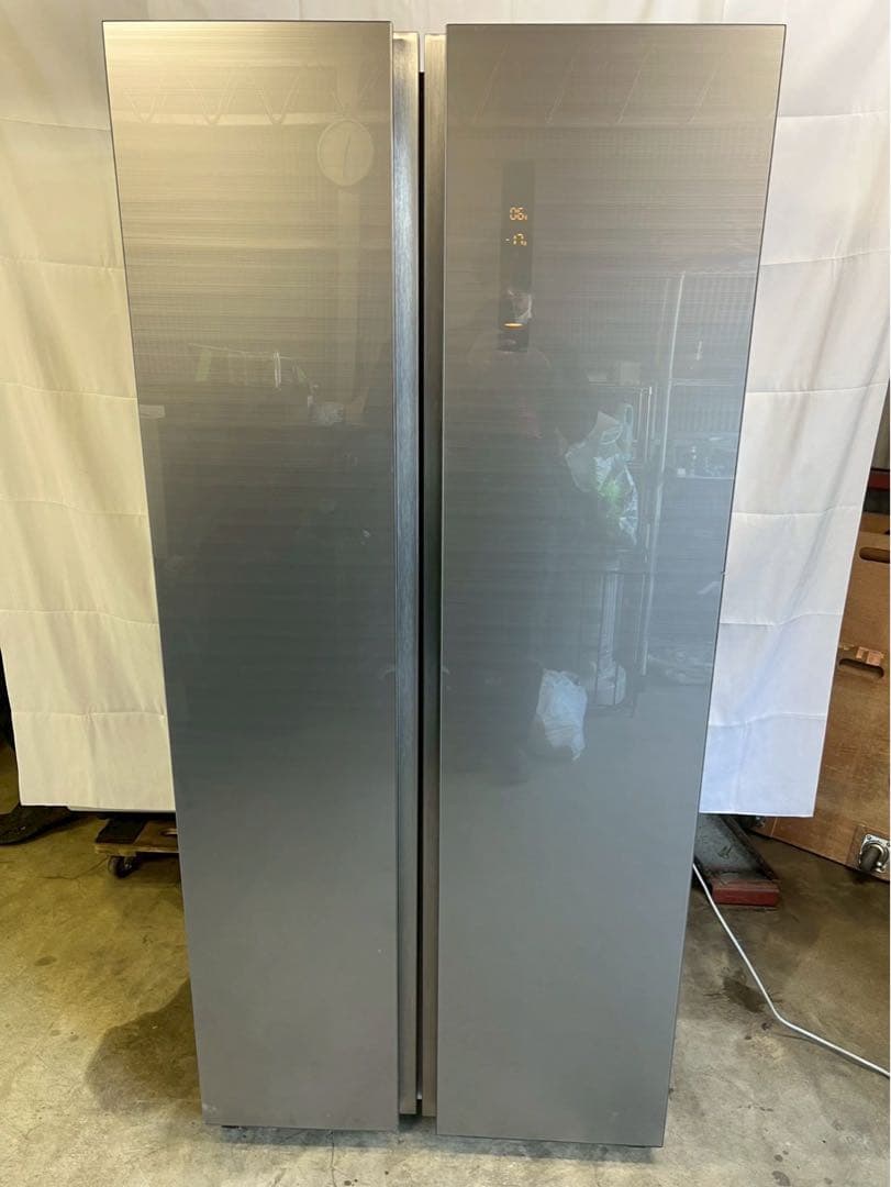 AQUA 冷蔵庫 AQR-SBS45H 2019年製 449L 観音開き