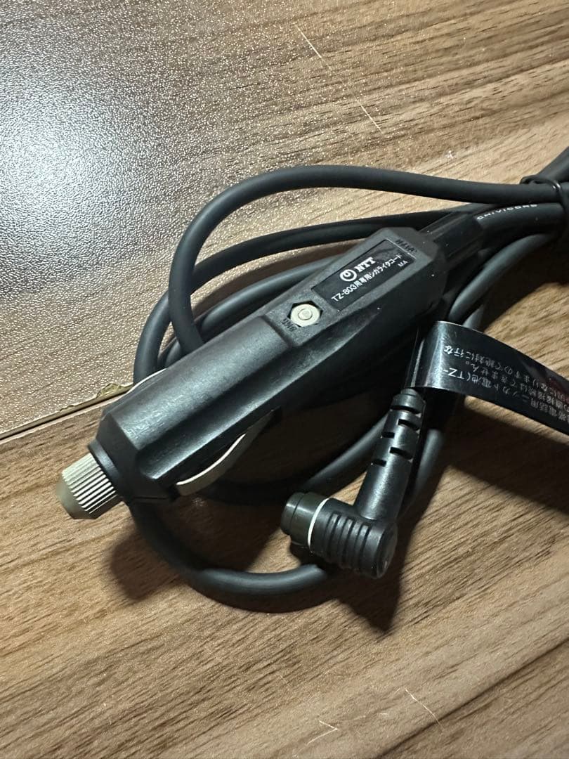 【昭和レトロ】NTT 初期自動車電話 日本電信TZ-803型　本体　ケーブル