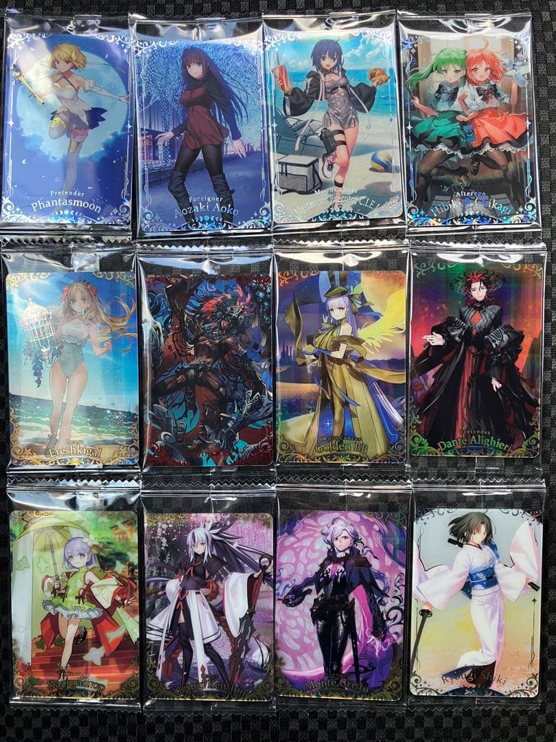 fgo ウエハース　シークレット　コンプ　全2種　sr　全5種　tm　全5種