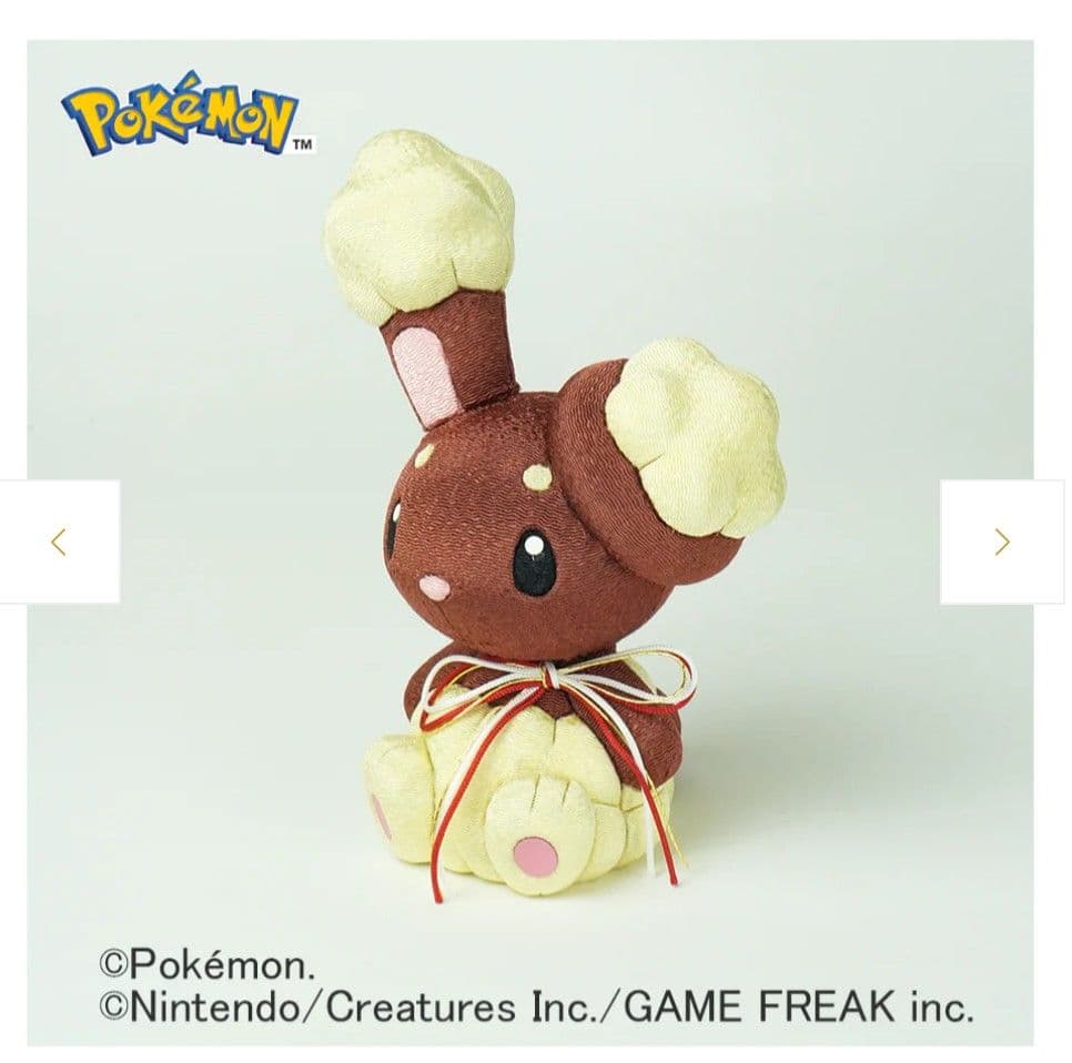 真多呂　木目込み　ポケモン　ミミロル　伝統工芸