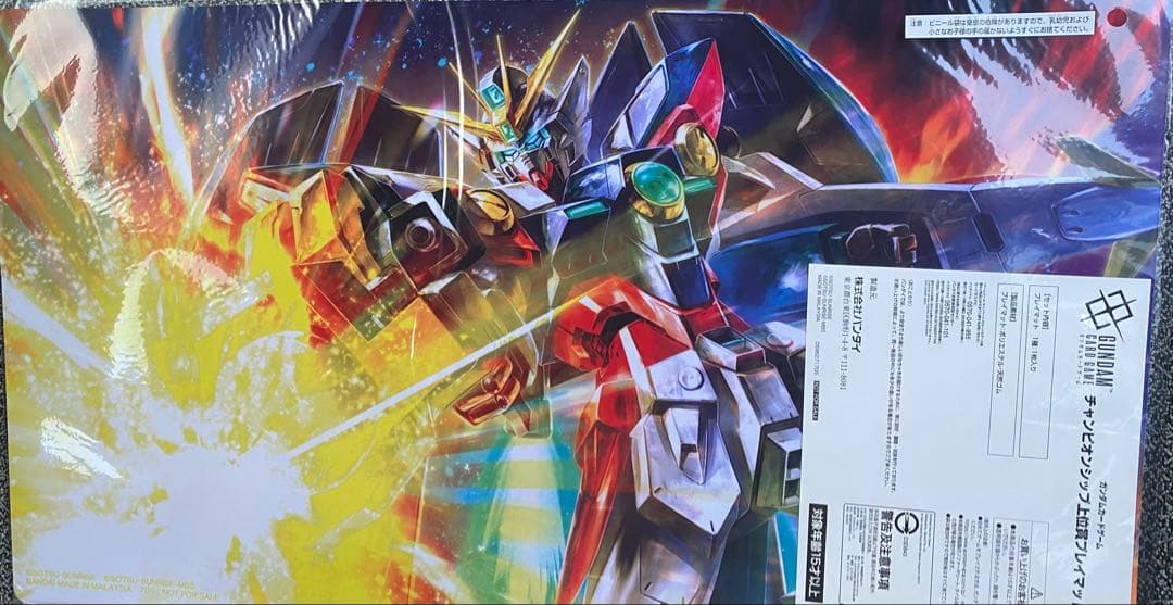 ウイングガンダムゼロ プレイマット チャンピオンシップ ガンダムカードゲーム
