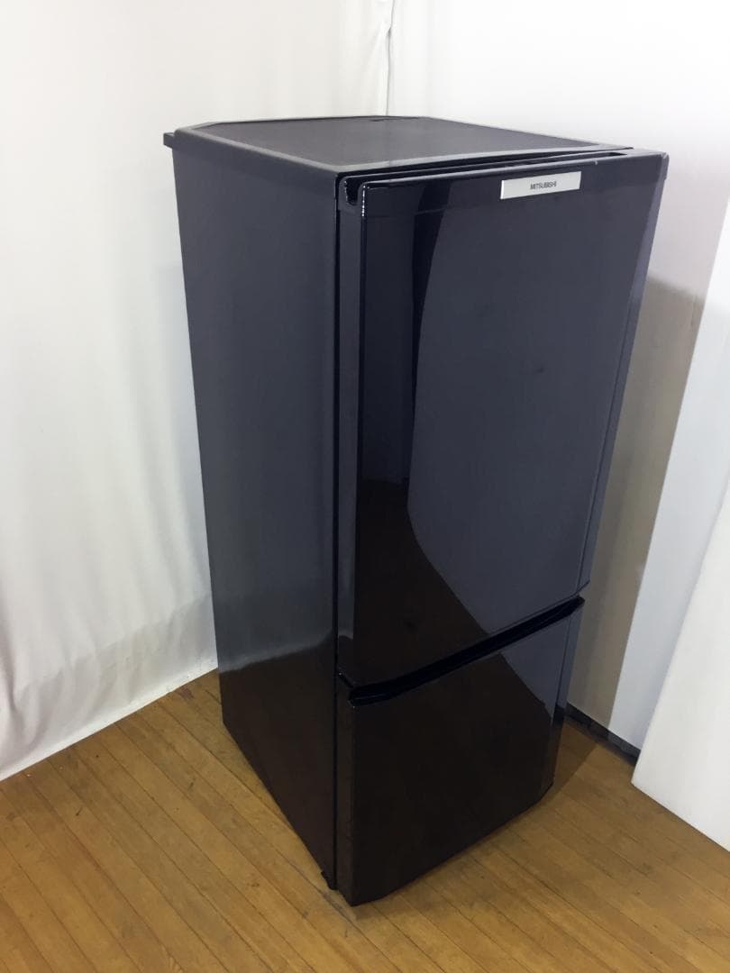 美品 中古★三菱 146L 冷蔵庫 【MR-P15T-B】