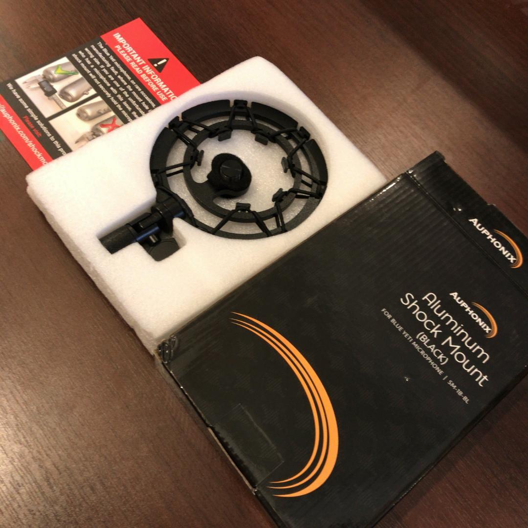 Blue Yeti +マイクアーム＋ショックマウント+ポップガード 一式セット