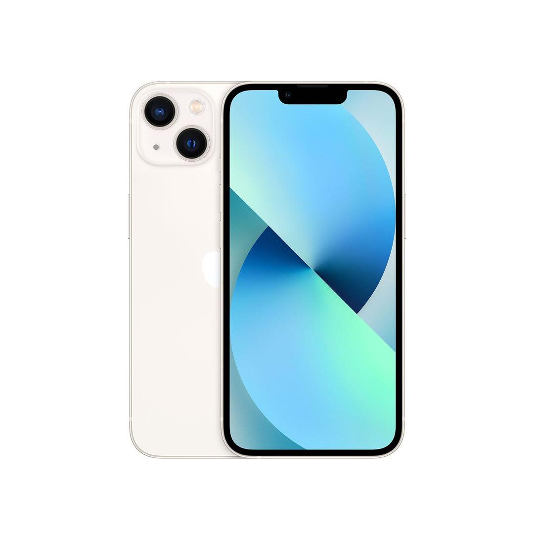 【美品】Apple iPhone 13 ホワイト 本体　箱付き
