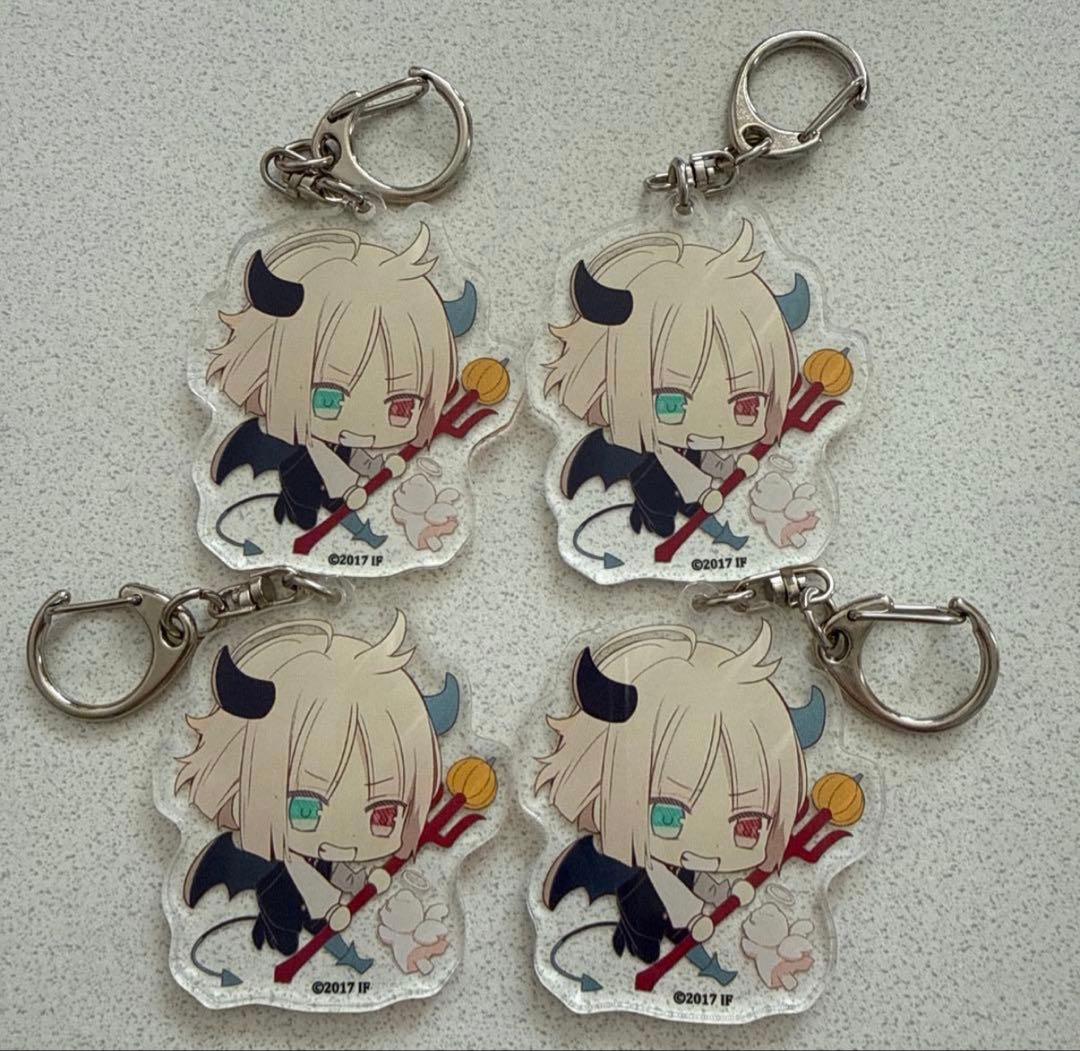 星川翡翠 アクリルキーホルダー4個セット