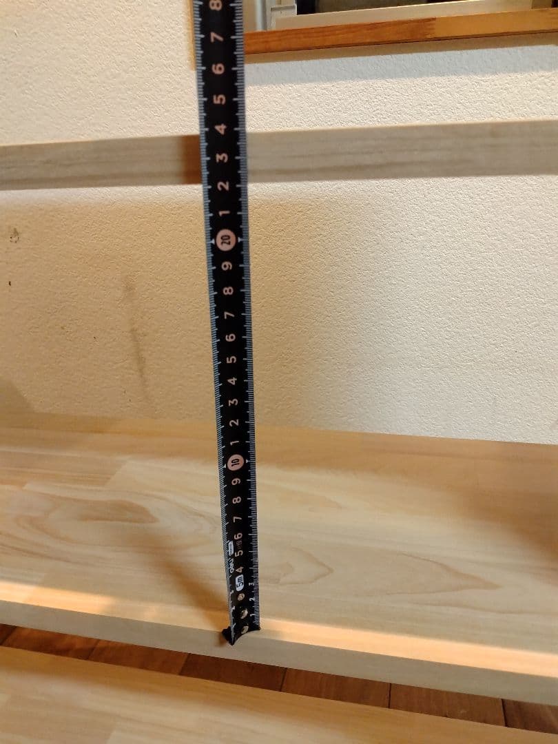 木製　ハンドメイド　オーダー　目の字　棚　シェルフ　ラック　本棚　マンガ　収納