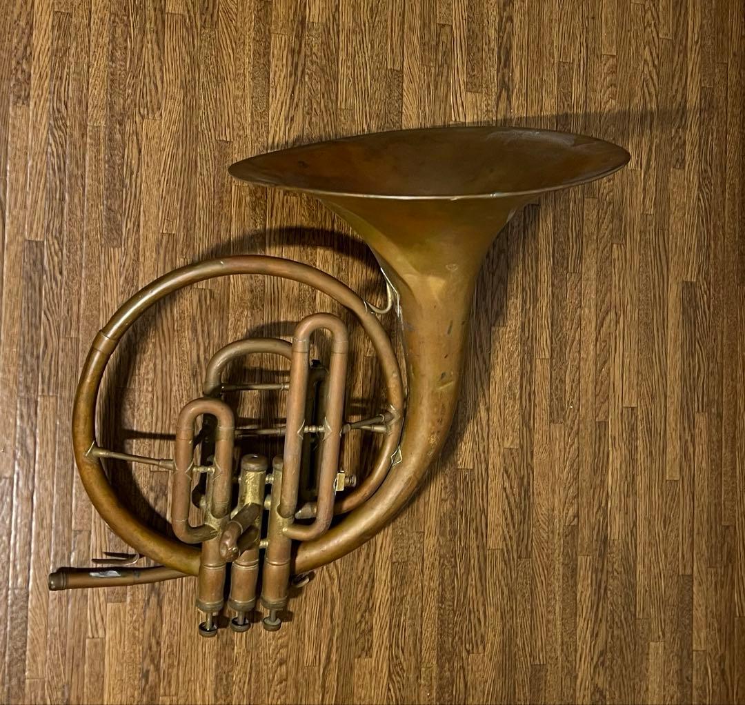 【希少】NIKKAN ホルン ニッカン 管楽器 吹奏楽