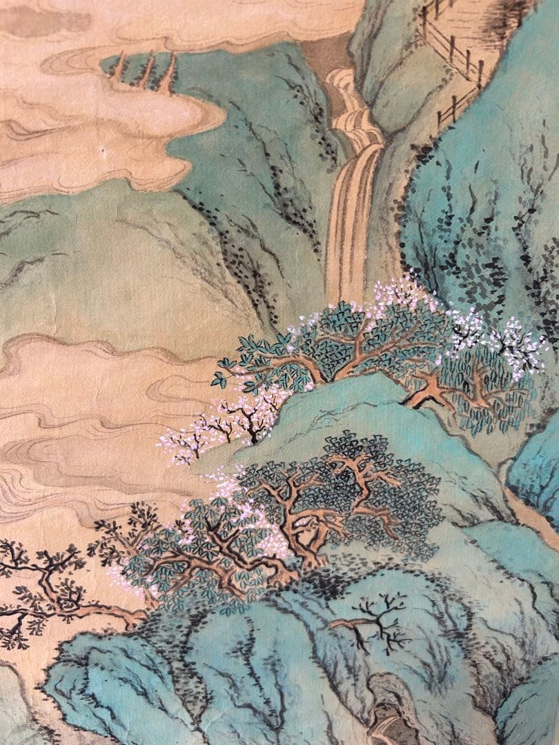 水墨画   肉筆  中国画 山水画