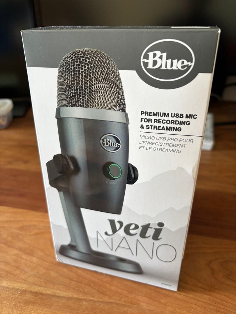 配信機器・PA機器・レコーディング機器 Logicool Blue Yeti Nano BM300SG