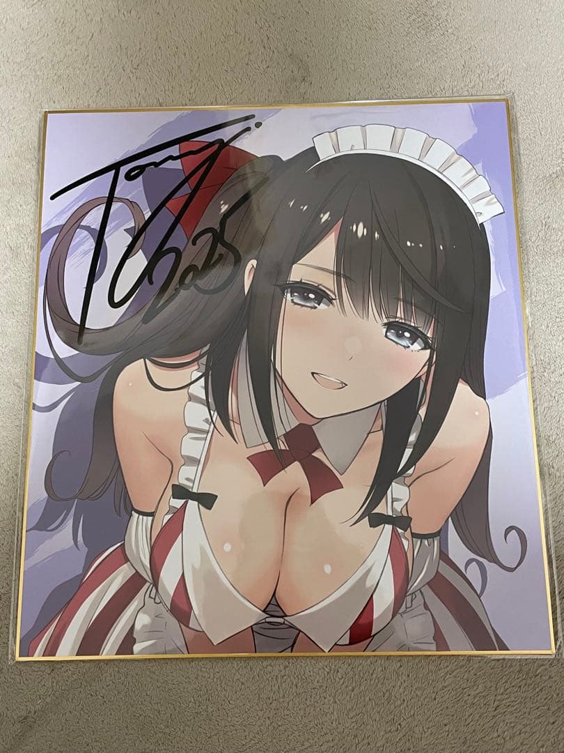 Tony 直筆サイン色紙　未開封　T2 ART WORKS 2025 冬コミ