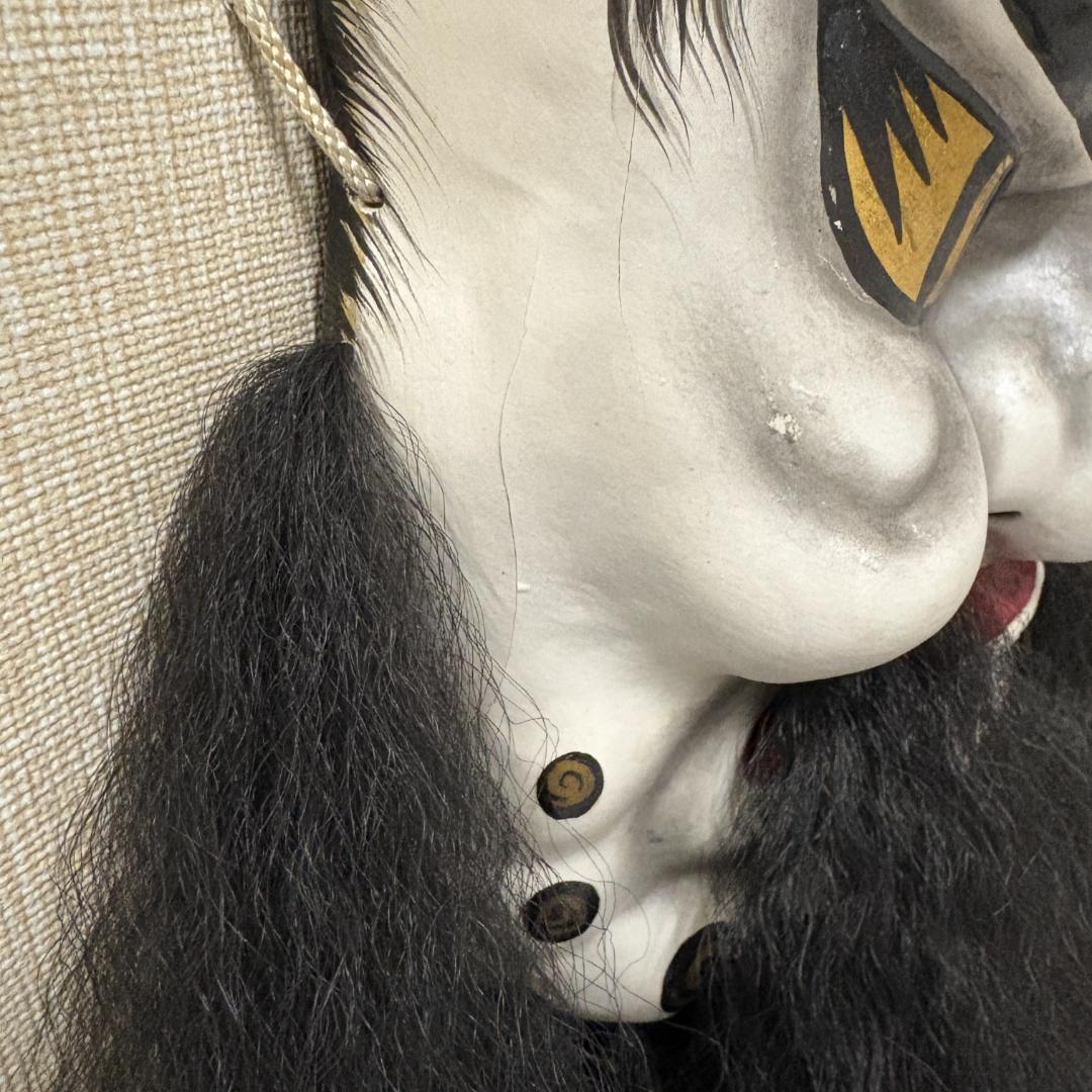 関羽将軍 張り子面 ― 厄除け守護の縁起飾り