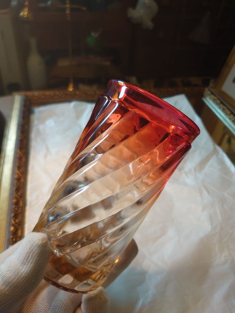 オールド・バカラ(BACCARAT) バンブー ローズ タンブラー