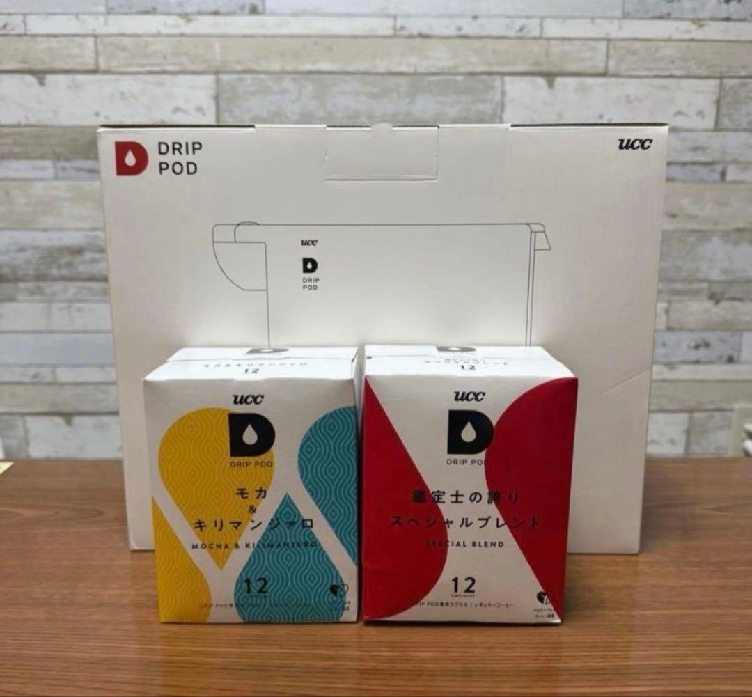 新品 UCC DRIP POD スペシャルブレンド・モカ 各12個入り