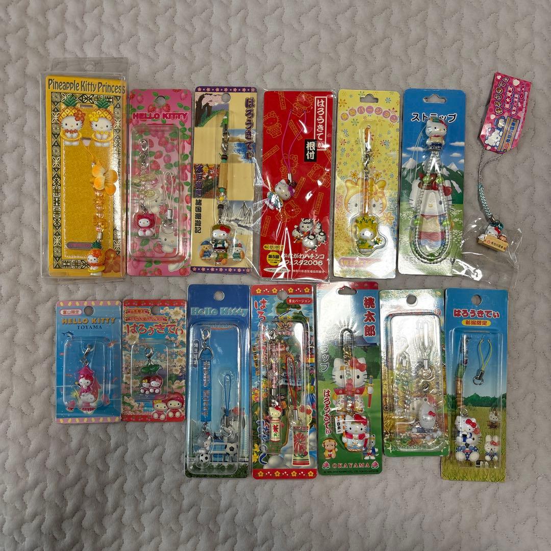 ご当地キティ　ストラップ　はろうきてぃ　キティーちゃん　レア