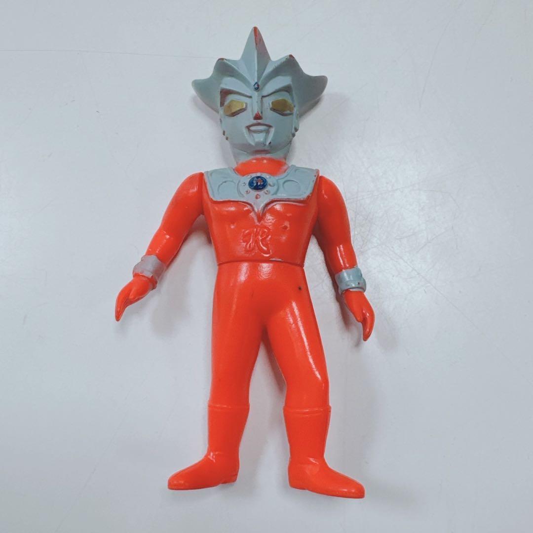 k1408レア　ウルトラマン レオ ソフビ フィギュア 昭和レトロ 当時物