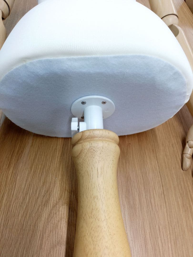 トルソー　マネキン　可動式プラスチック腕付き　レディース　布製ボディ