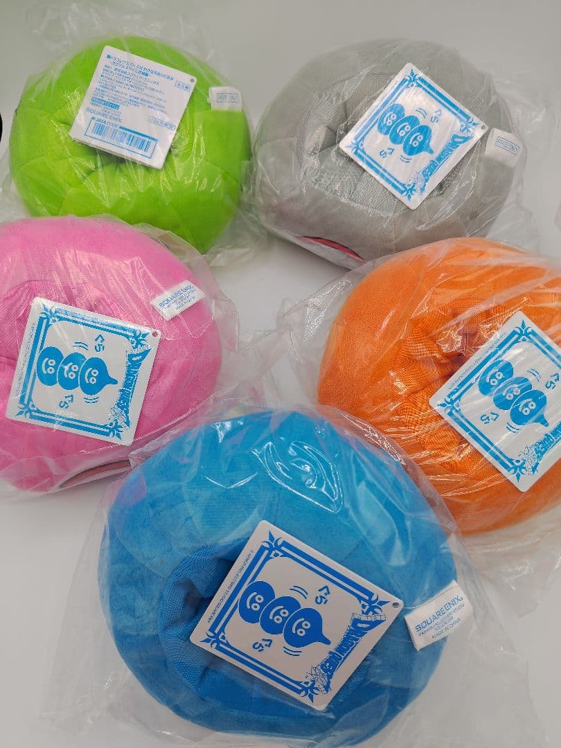 ドラゴンクエスト AM かさなるぬいぐるみ カラフルスライム登場編 全5種