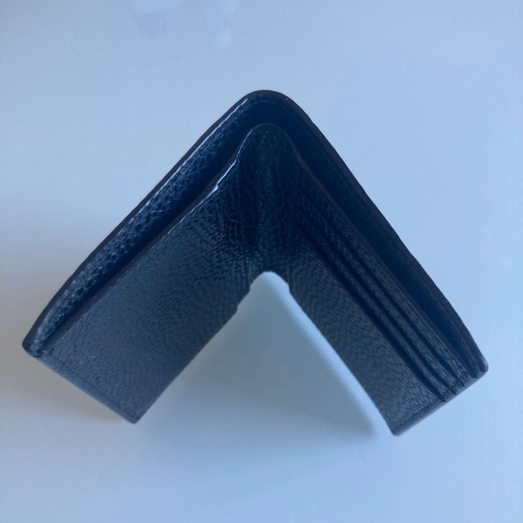 SAINT LAURENT ブラック　二つ折り財布