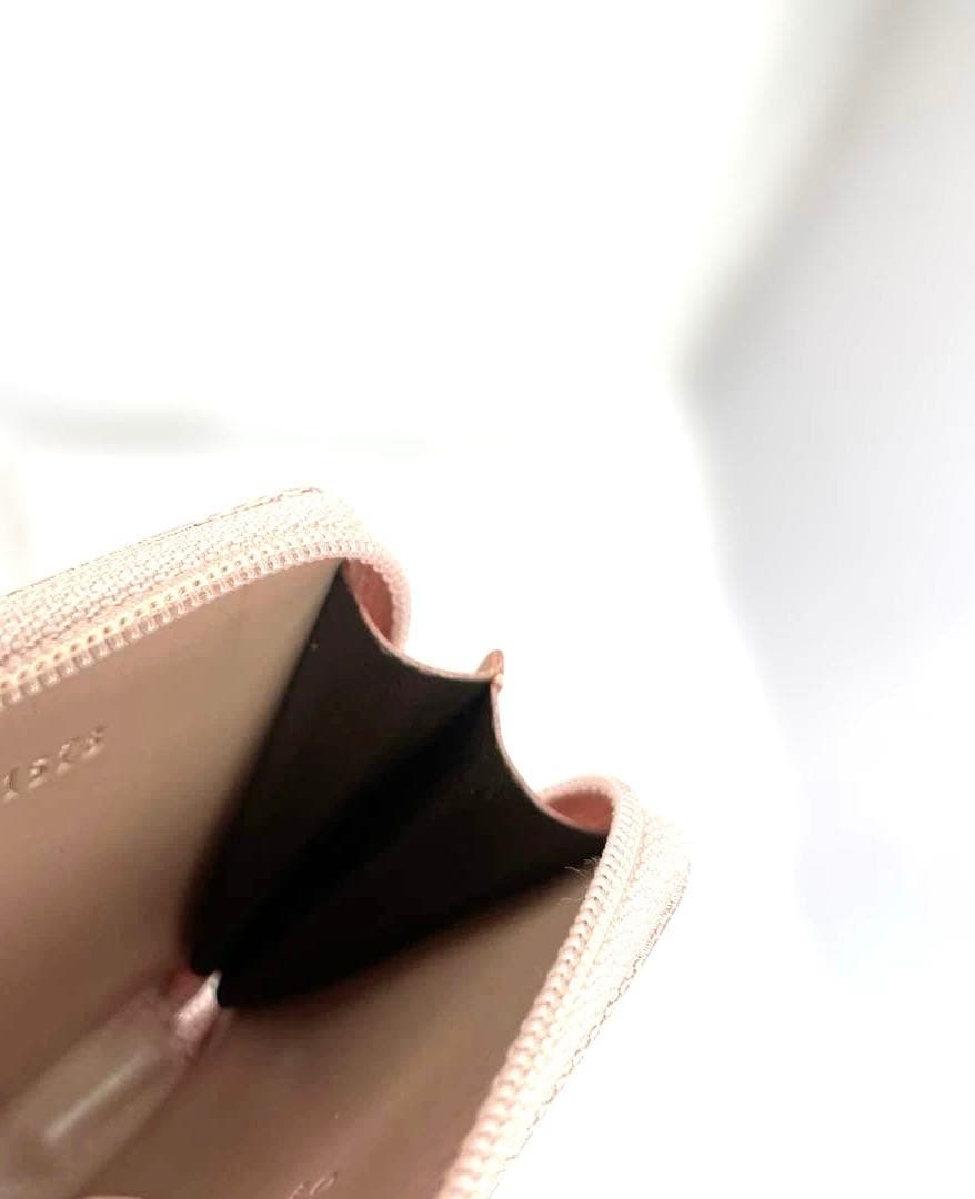 新品　グッチ GUCCI ケース 小銭入れ ピンク GG キャンバス 本革