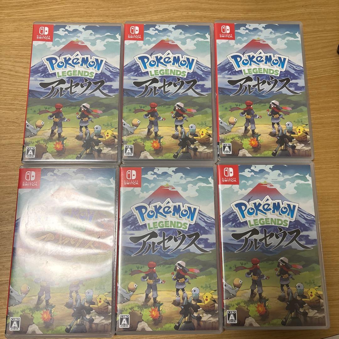 ポケモン レジェンズ アルセウス 6本セット