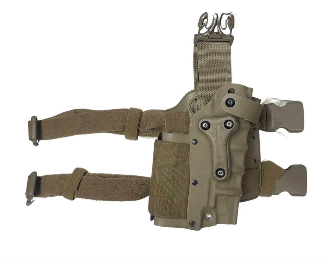 米軍特殊部隊ベレッタ拳銃用サファリランドミリタリータクティカルホルスター希少品