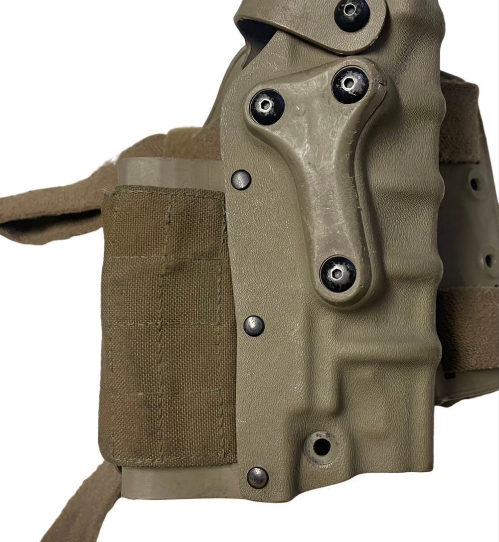 米軍特殊部隊ベレッタ拳銃用サファリランドミリタリータクティカルホルスター希少品