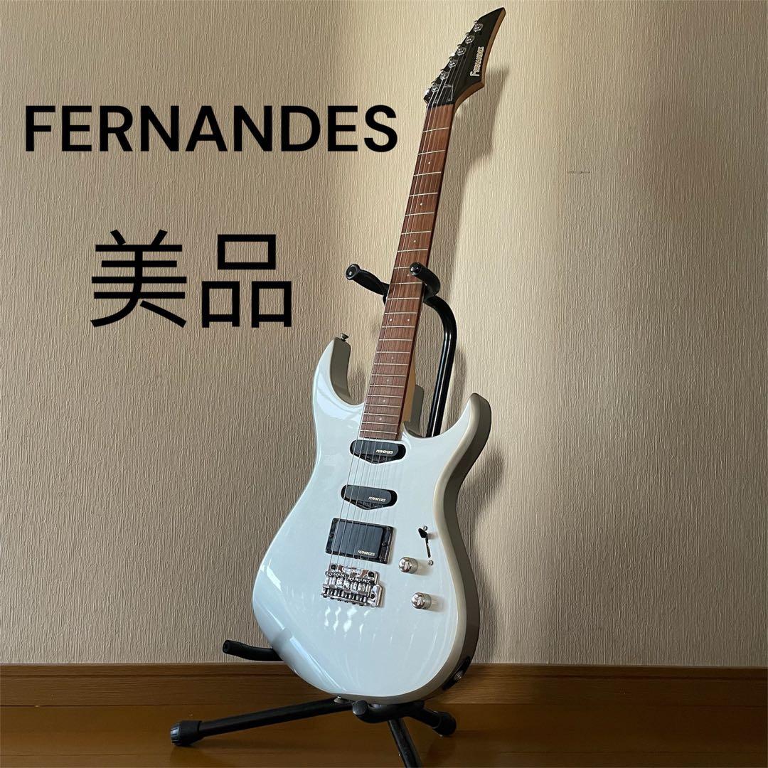 FERNANDES エレキギター シルバー　　FGZ-1C