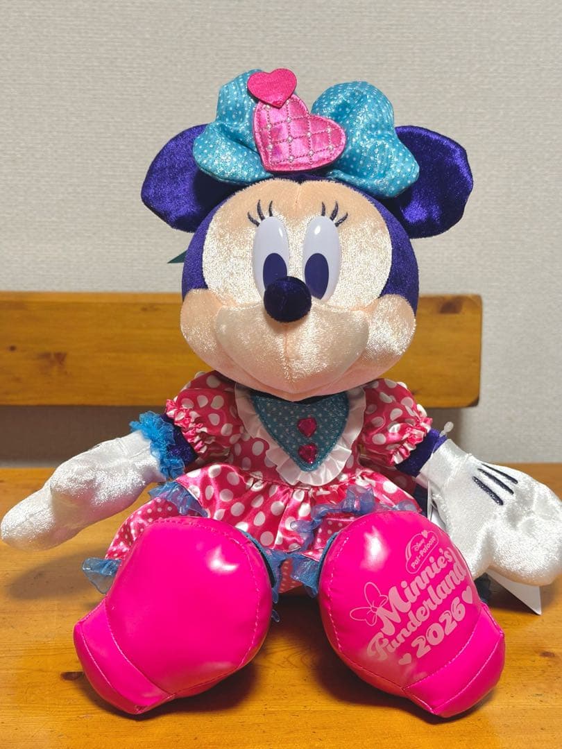 【お顔厳選】ミニーのファンダーランド　ぬいぐるみ