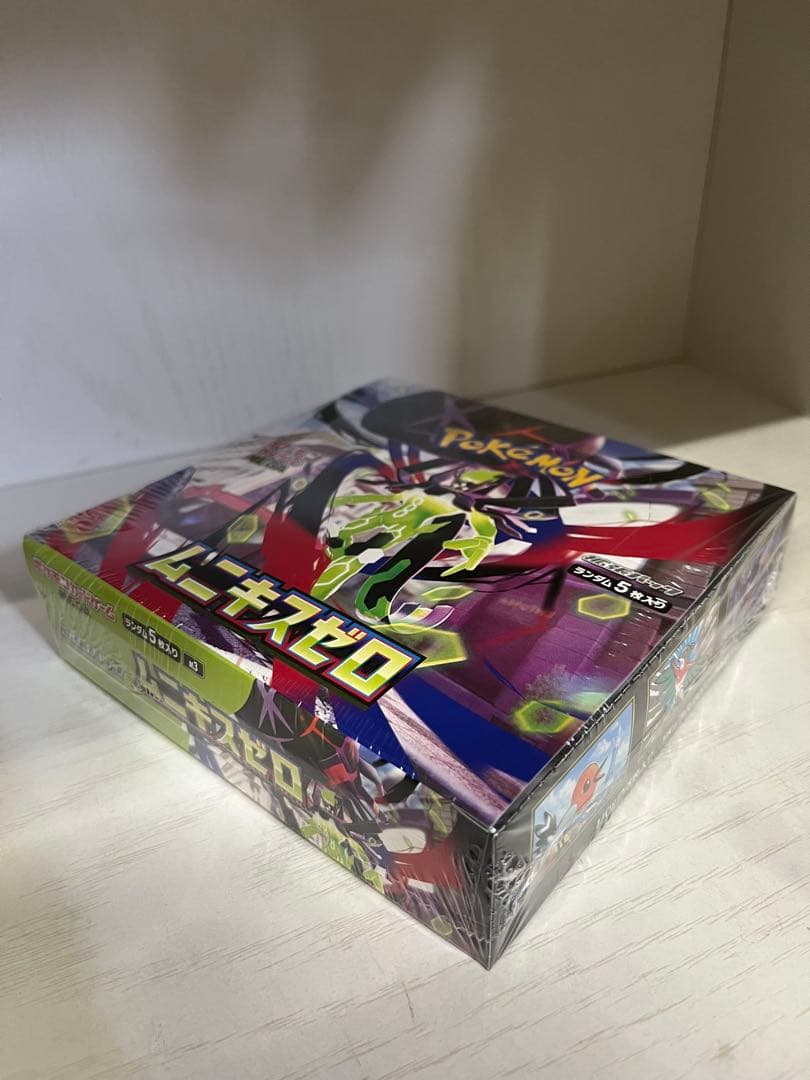 【新品未開封シュリンク付】ポケモンカード ムニキスゼロ 1BOX