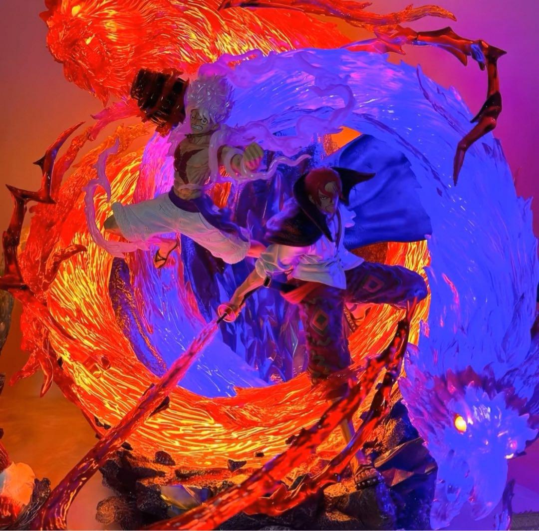 ワンピース　ルフィ　シャンクス　フィギュア