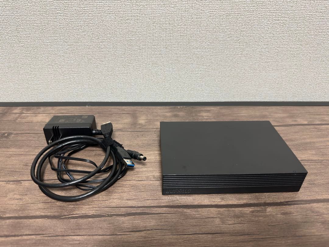 バッファロー 外付けハードディスク 4TB HD-AD4U3